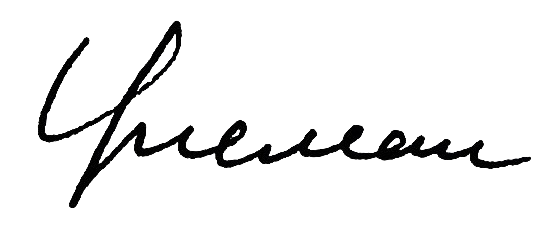 Signature of Raymond Queneau